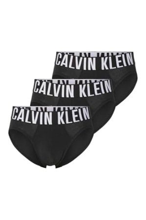 CALVIN KLEIN UOMO SLIP TRI-PACK COLORE NERO INTIMO E PIGIAMI UOMO